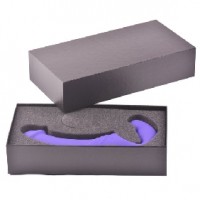 10-Speed Purple Rechargeable Strapless Strap-on, Silicone Double Ended Penis Vibrator ( 2 Vibrators )